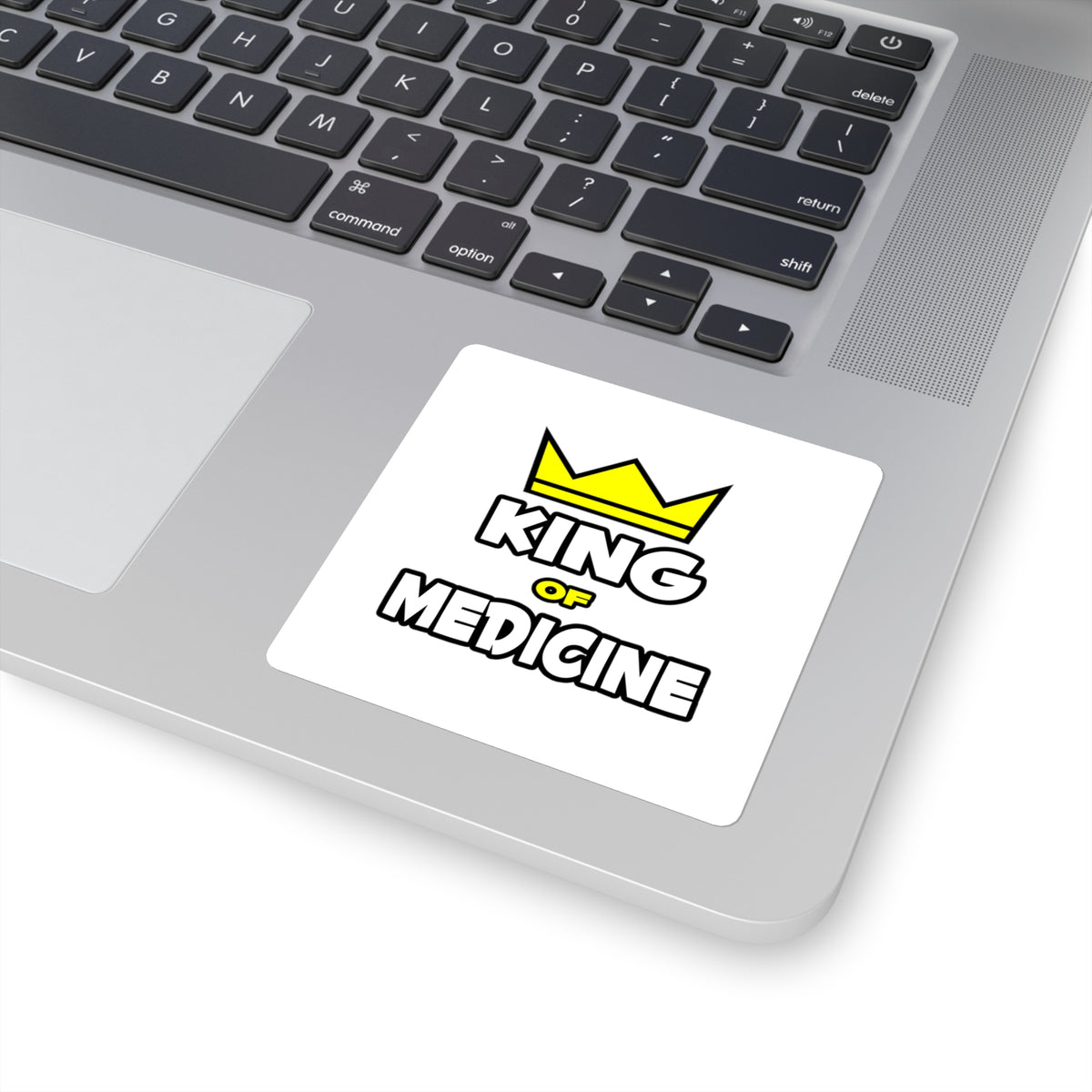 King of Medicine - Square Stickers