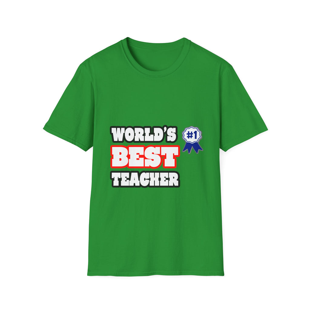 World's Best Teacher - Unisex Softstyle T-Shirt