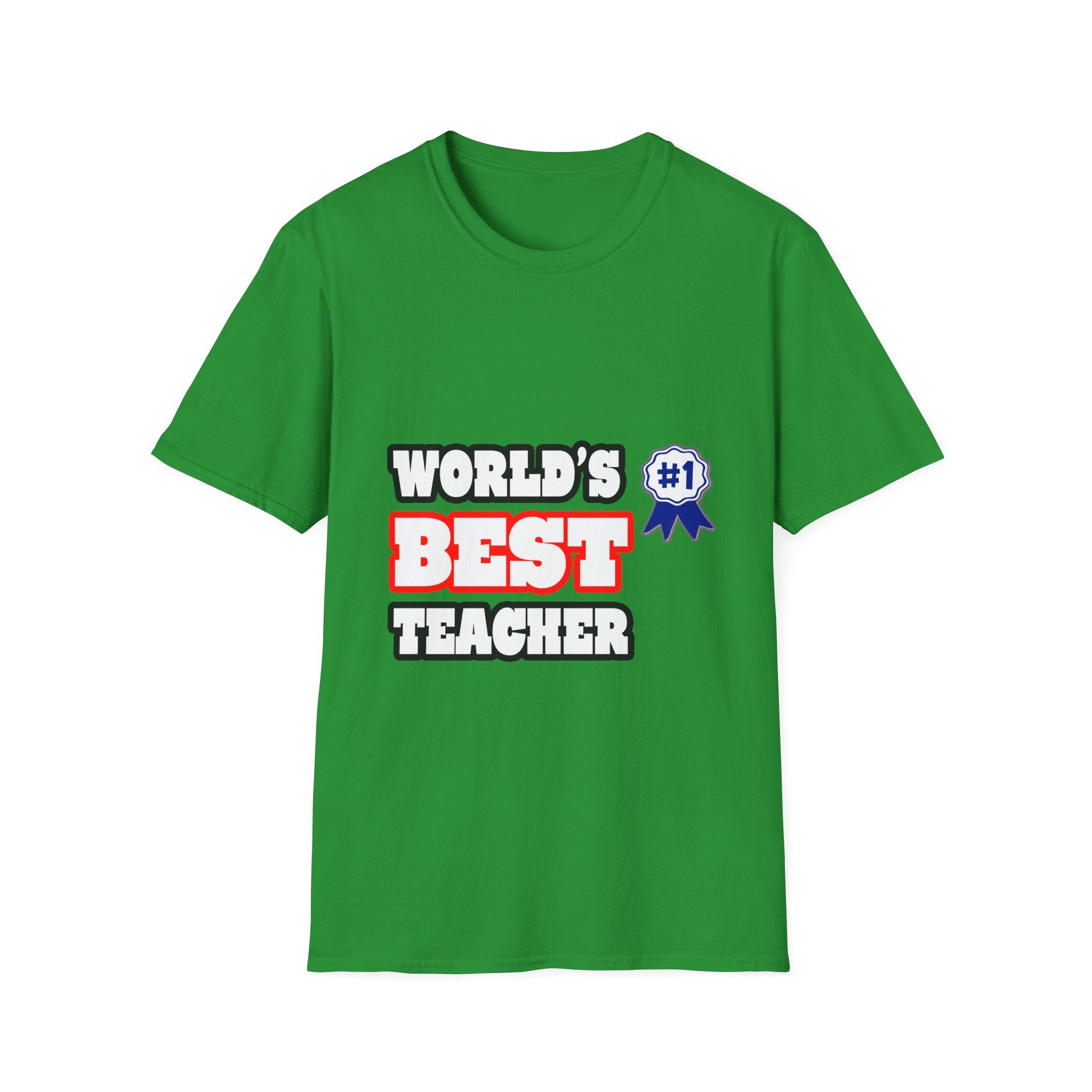 World's Best Teacher - Unisex Softstyle T-Shirt
