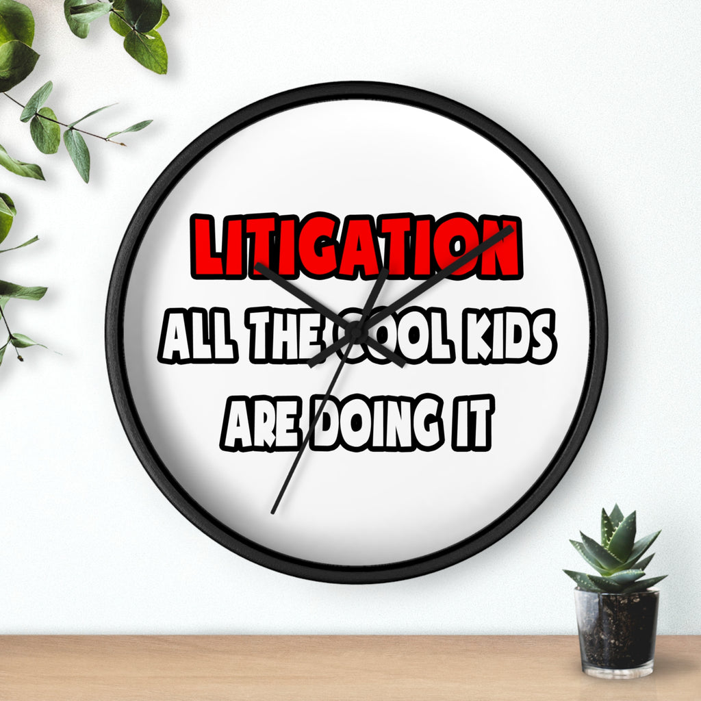 Funny Attorney Shirts and Gifts - Wall Clock