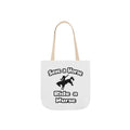 Save a Horse .. Ride a Nurse - Canvas Tote Bag, 5-Color Straps