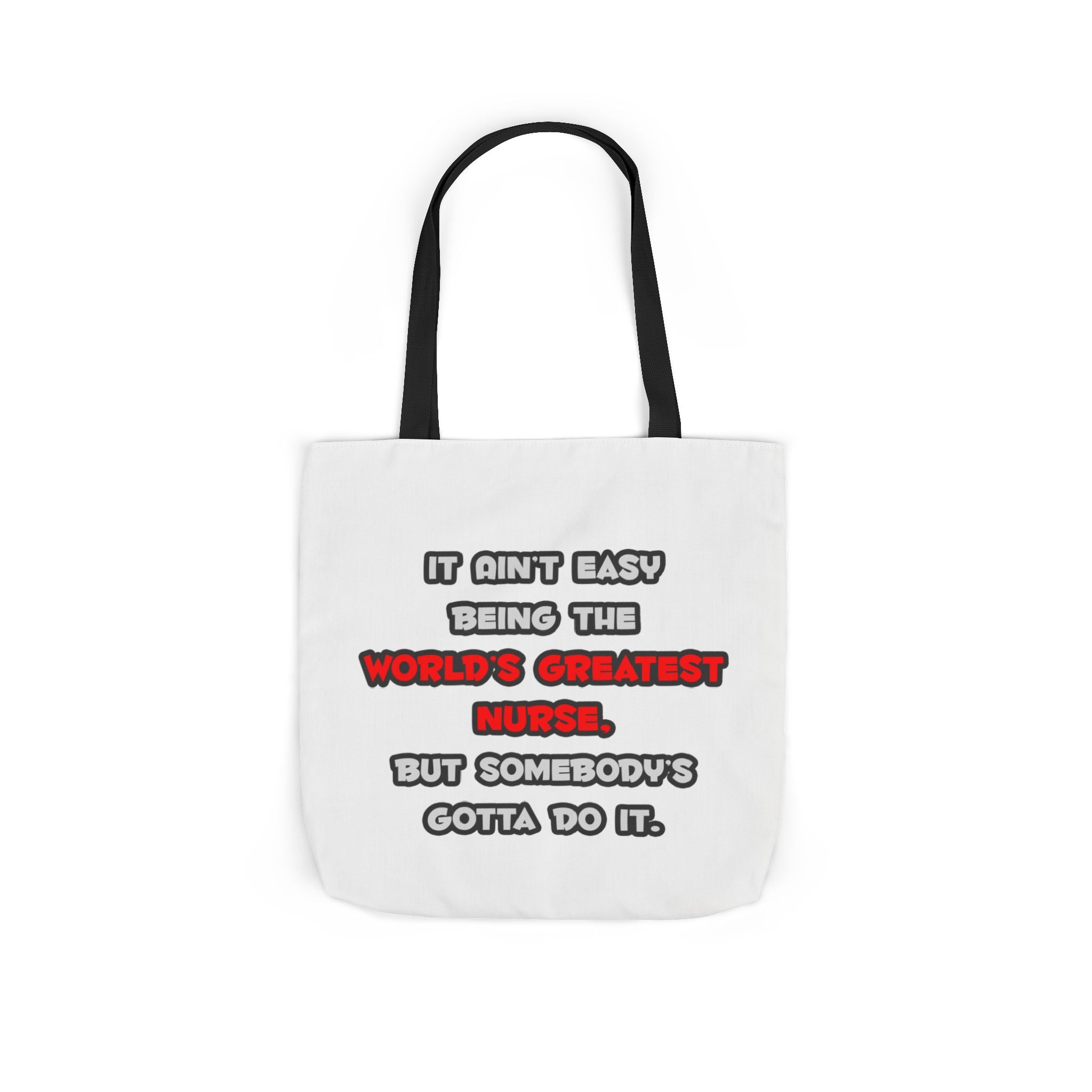 World's Greatest Nurse Joke - Canvas Tote Bag, 5-Color Straps