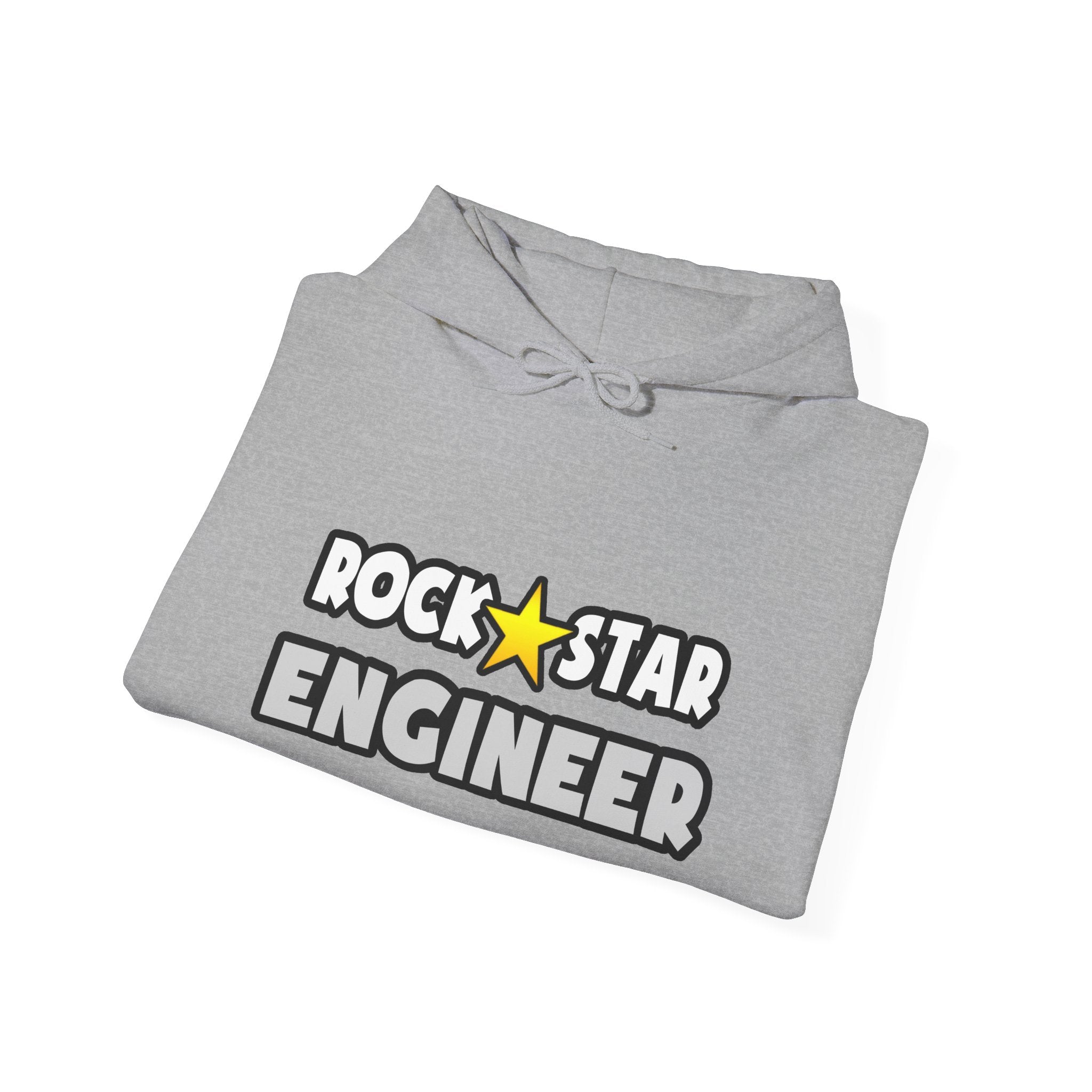 Rock Star Engineer (2) - Unisex Heavy Blend™ Hooded Sweatshirt