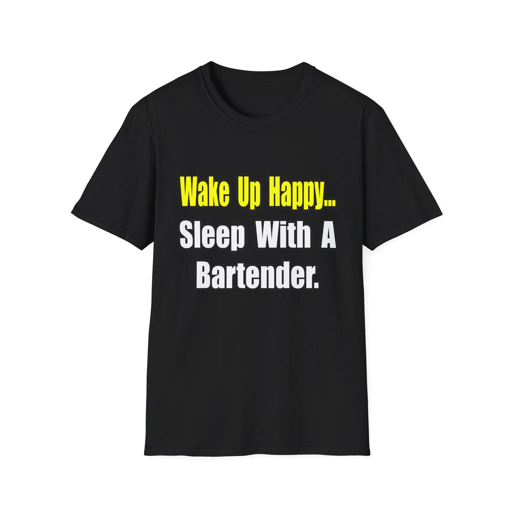 Sleep With a Bartender - Unisex Softstyle T-Shirt