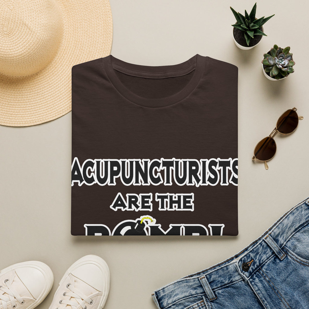 Acupuncturists Are The Bomb! - Unisex Softstyle T-Shirt