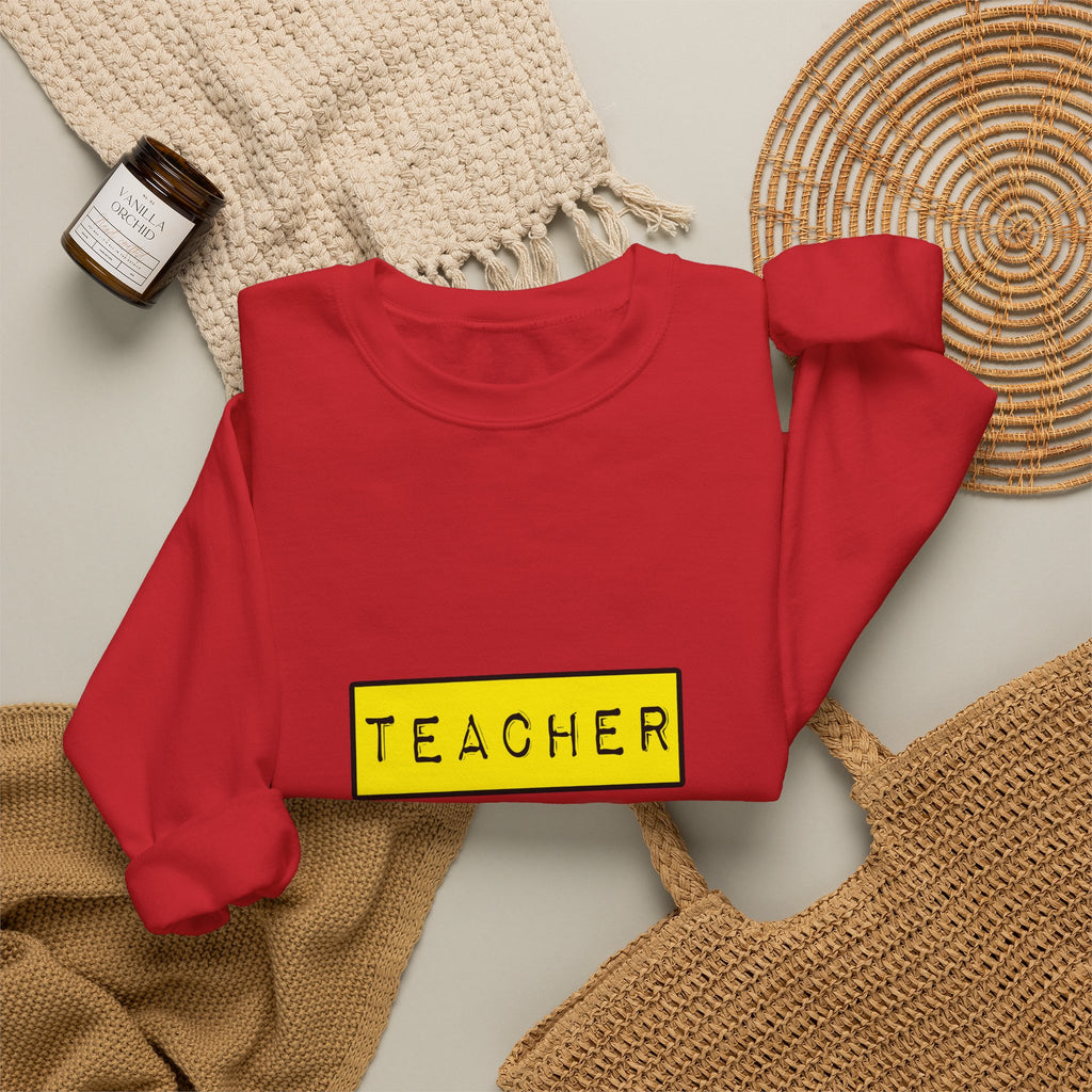 Teacher...Hardest Job You'll Ever Love - Unisex Heavy Blend™ Crewneck Sweatshirt