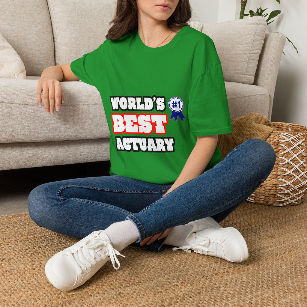 World's Best Actuary - Unisex Softstyle T-Shirt