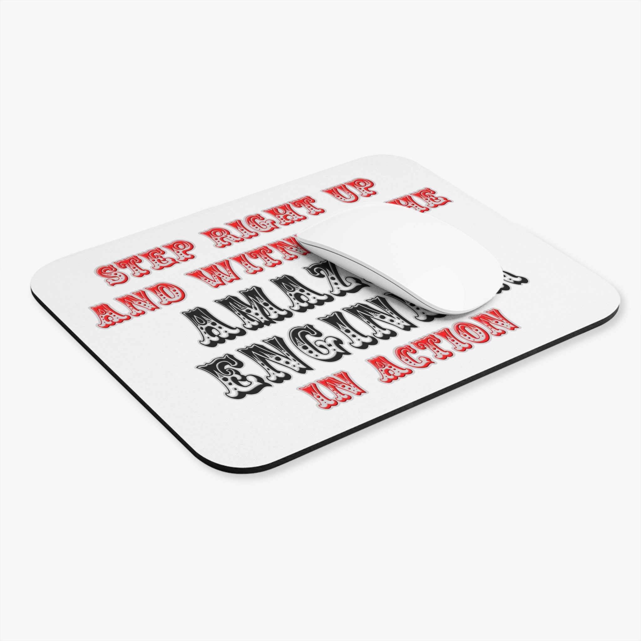 Amazing Engineer In Action - Mouse Pad (Rectangle)
