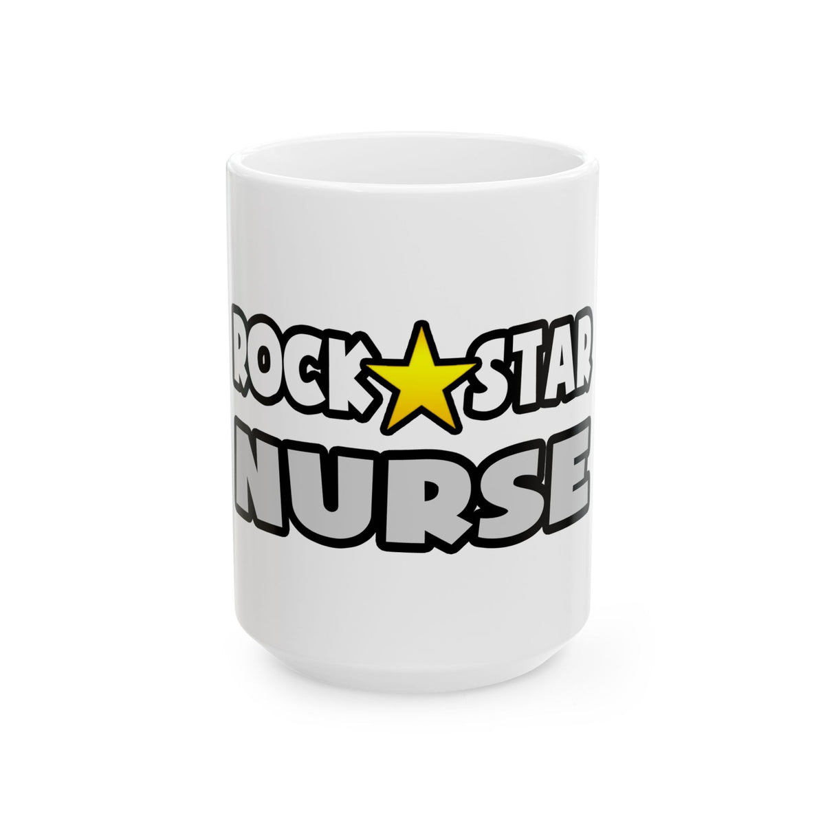 Rock Star Nurse (2) - Ceramic Mug, (11oz, 15oz)