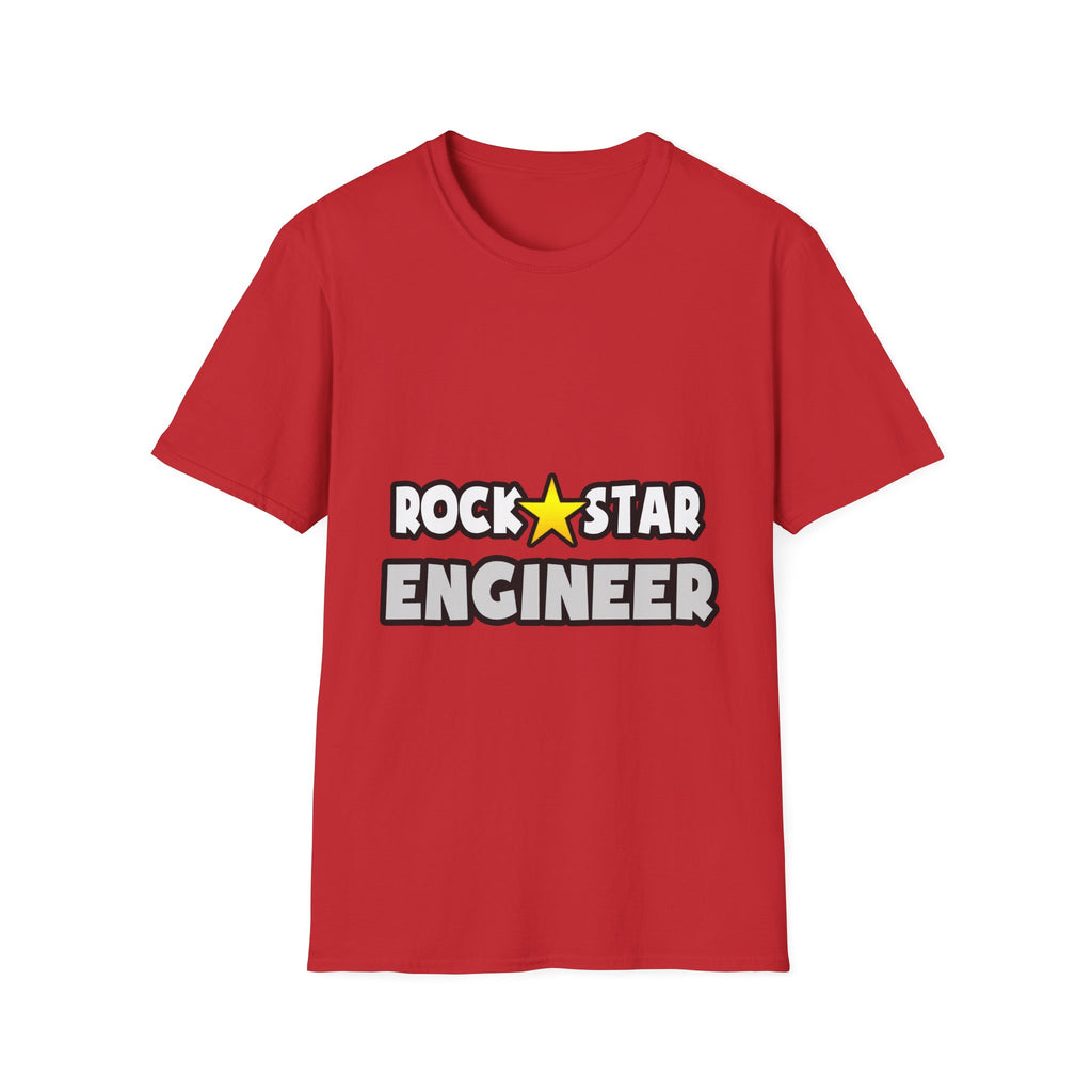 Rock Star Engineer (2) - Unisex Softstyle T-Shirt