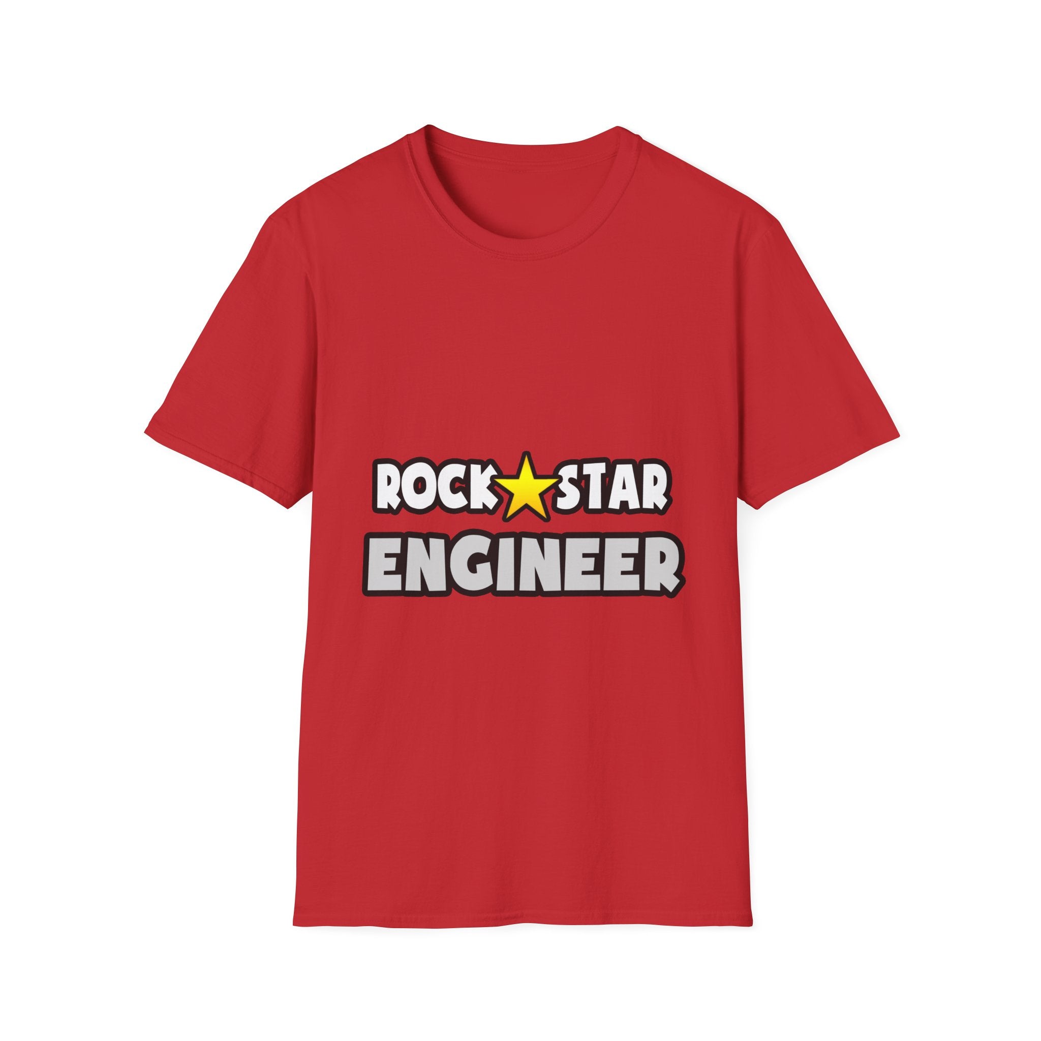 Rock Star Engineer (2) - Unisex Softstyle T-Shirt