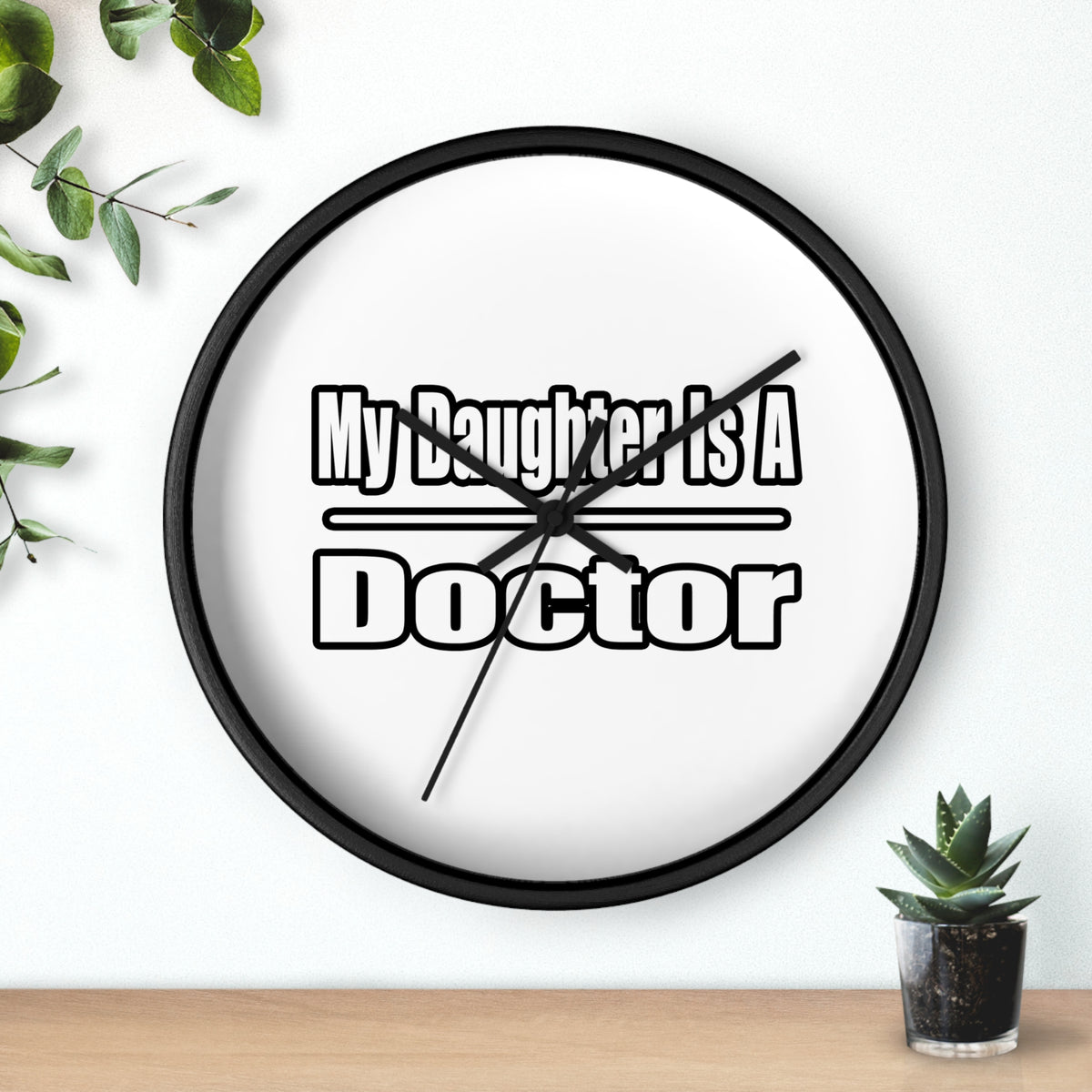 My Daughter Doctor - Wall Clock