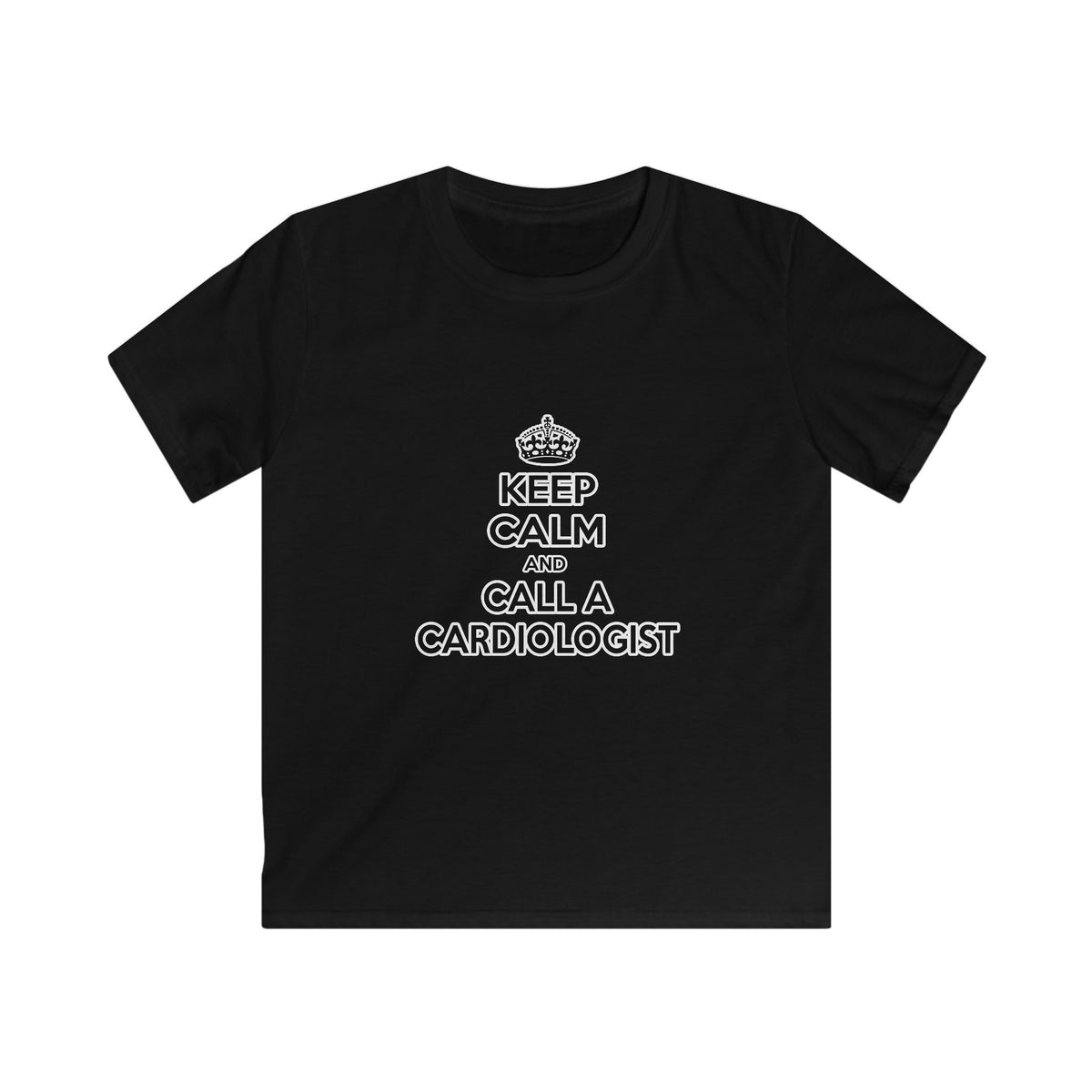 Keep Calm and Call a Cardiologist - Kids Softstyle Tee