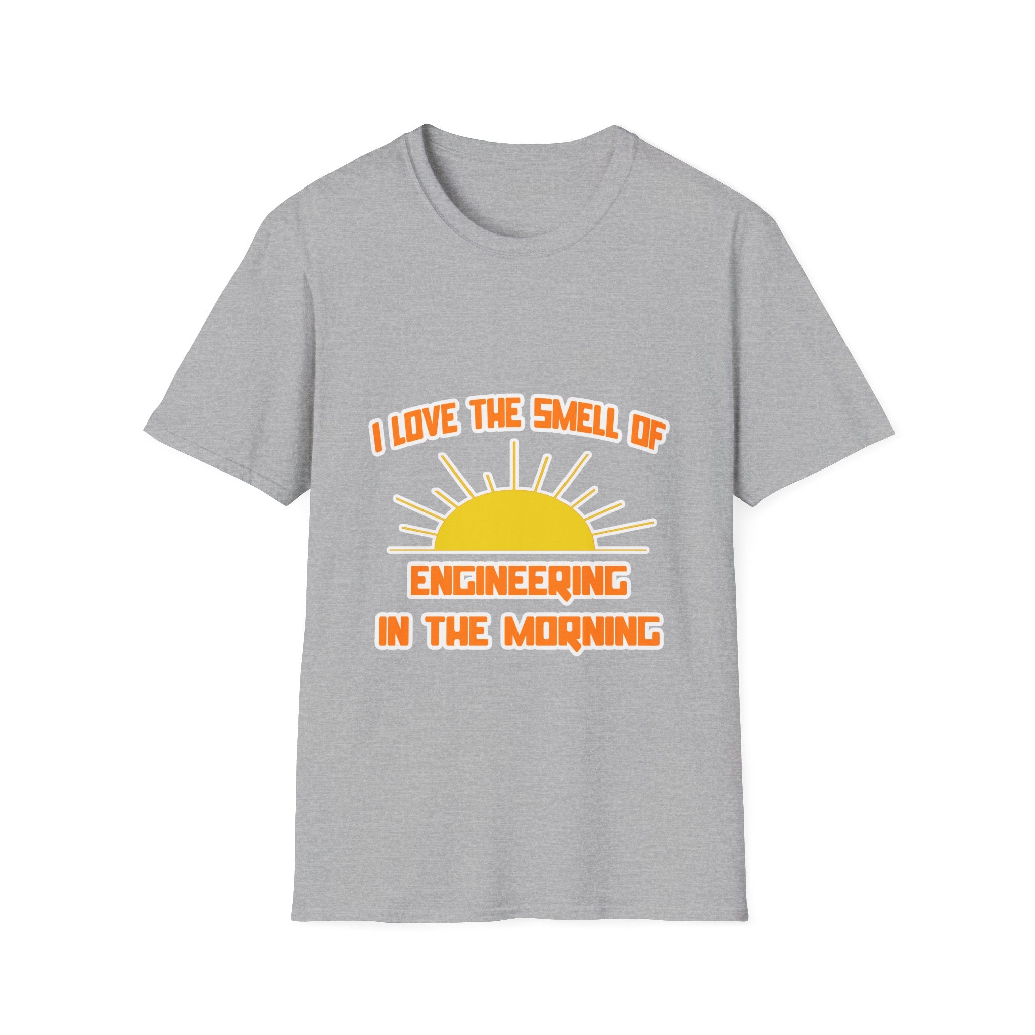 Smell of Engineering in the Morning - Unisex Softstyle T-Shirt