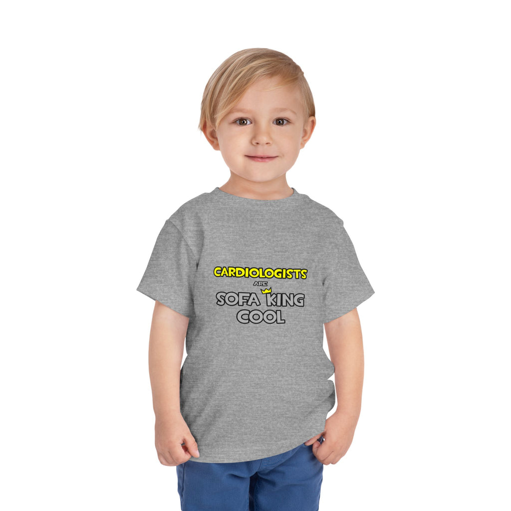 Cardiologists Are Sofa King Cool - Toddler Short Sleeve Tee