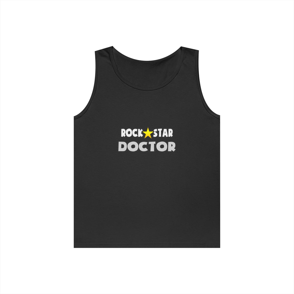 Rock Star Doctor (2) - Unisex Heavy Cotton Tank Top