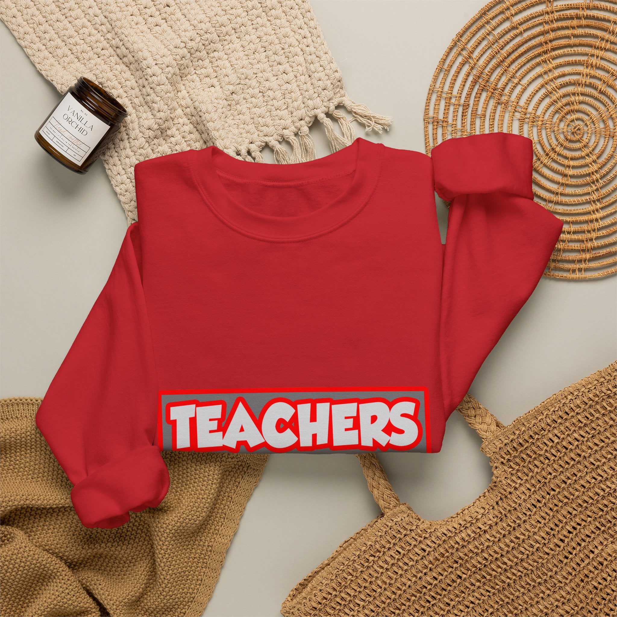 Teachers Rock! - Unisex Heavy Blend™ Crewneck Sweatshirt