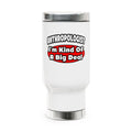 Anthropologist ... Big Deal - Stainless Steel Travel Mug with Handle, 14oz