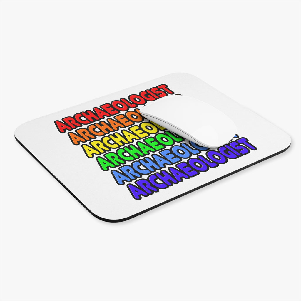 Rainbow Archaeologist - Mouse Pad (Rectangle)