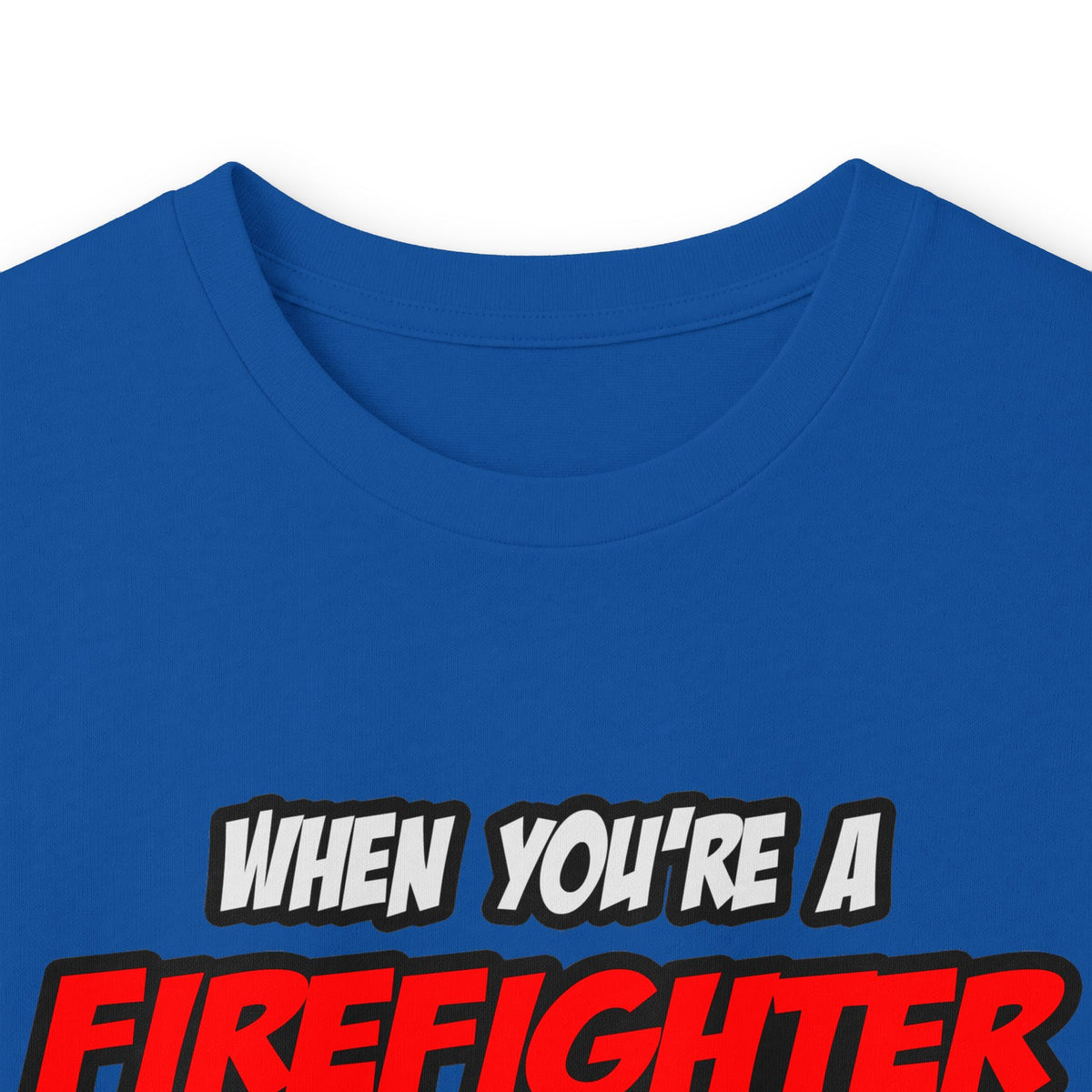 Firefighter .. OMG WTF LOL - Unisex Ultra Cotton Long Sleeve Tee