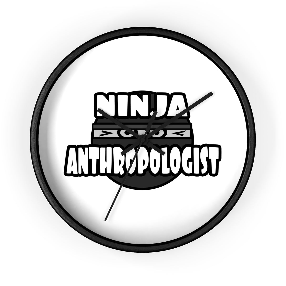 Ninja Anthropologist - Wall Clock