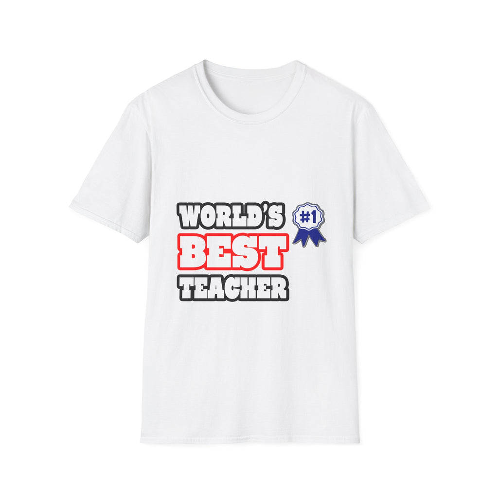 World's Best Teacher - Unisex Softstyle T-Shirt