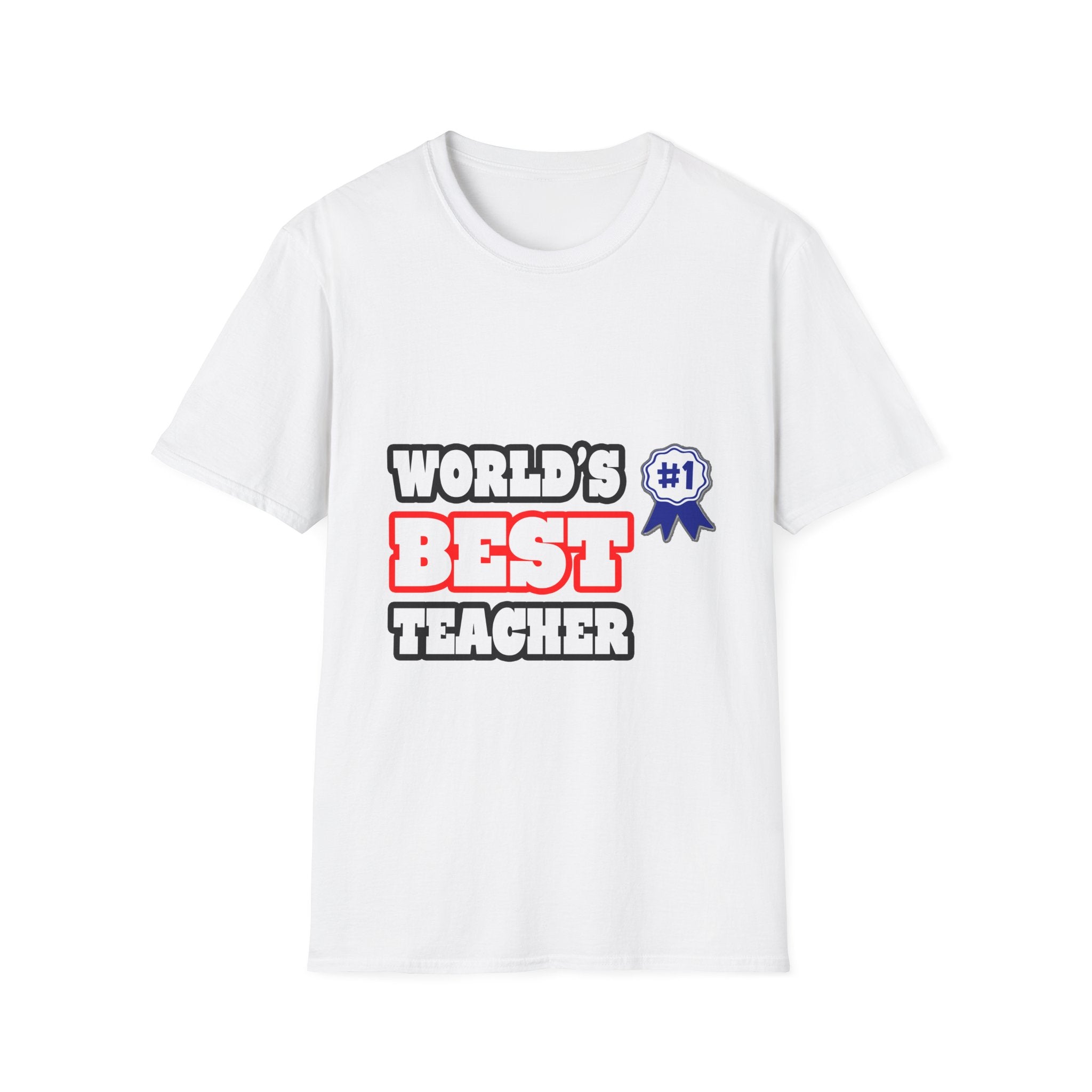 World's Best Teacher - Unisex Softstyle T-Shirt