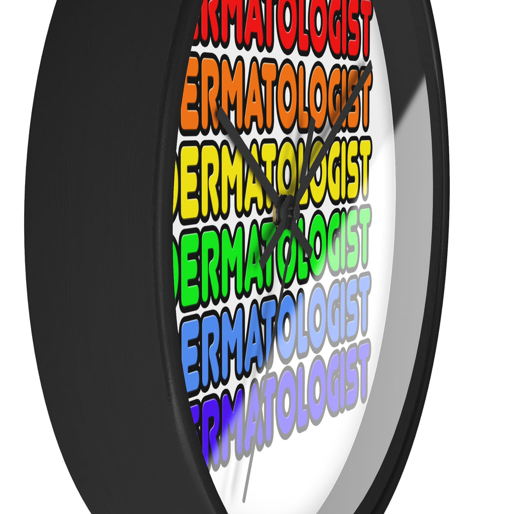 Rainbow Dermatologist - Wall Clock