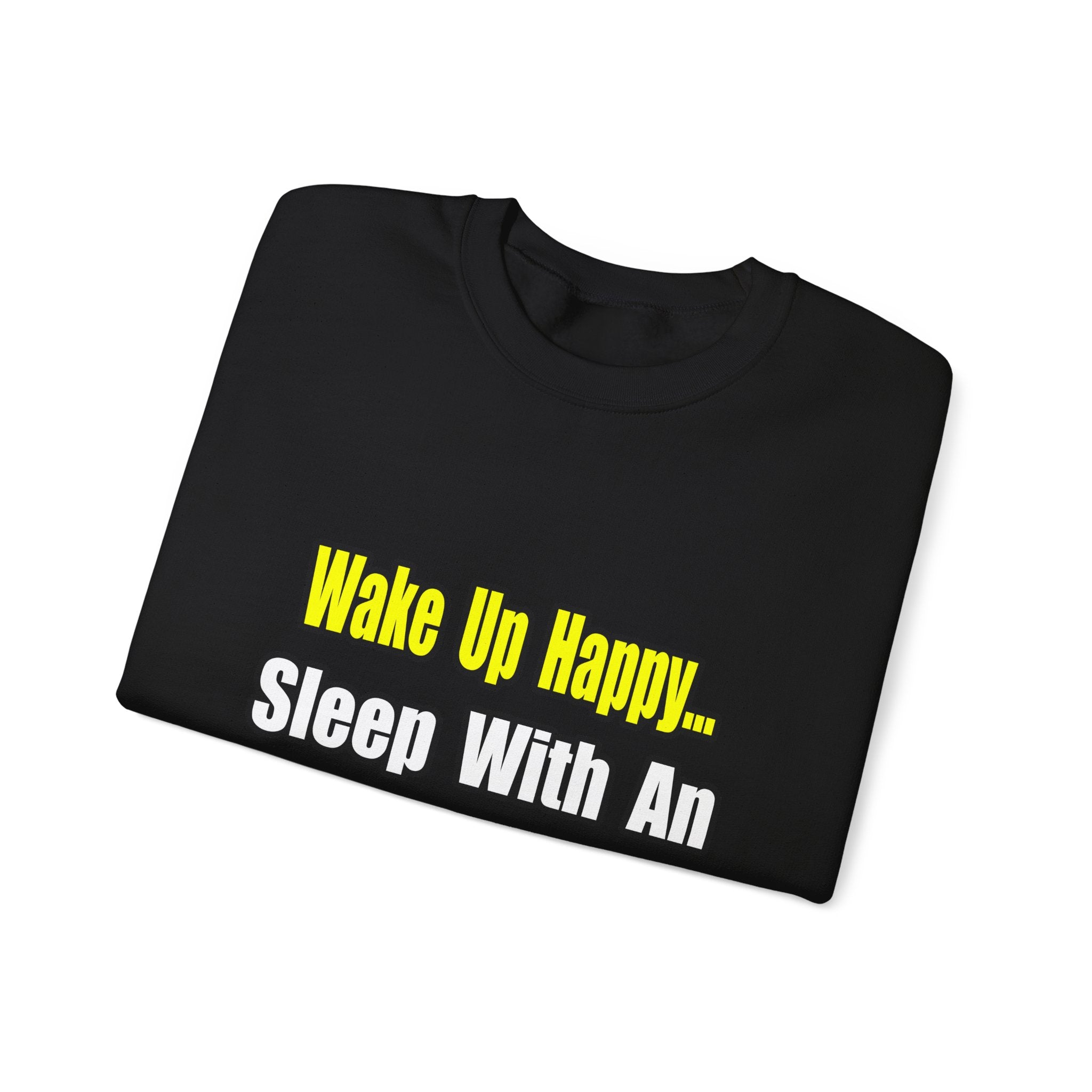 Wake Up Happy...Sleep With an Astronomer - Unisex Heavy Blend™ Crewneck Sweatshirt