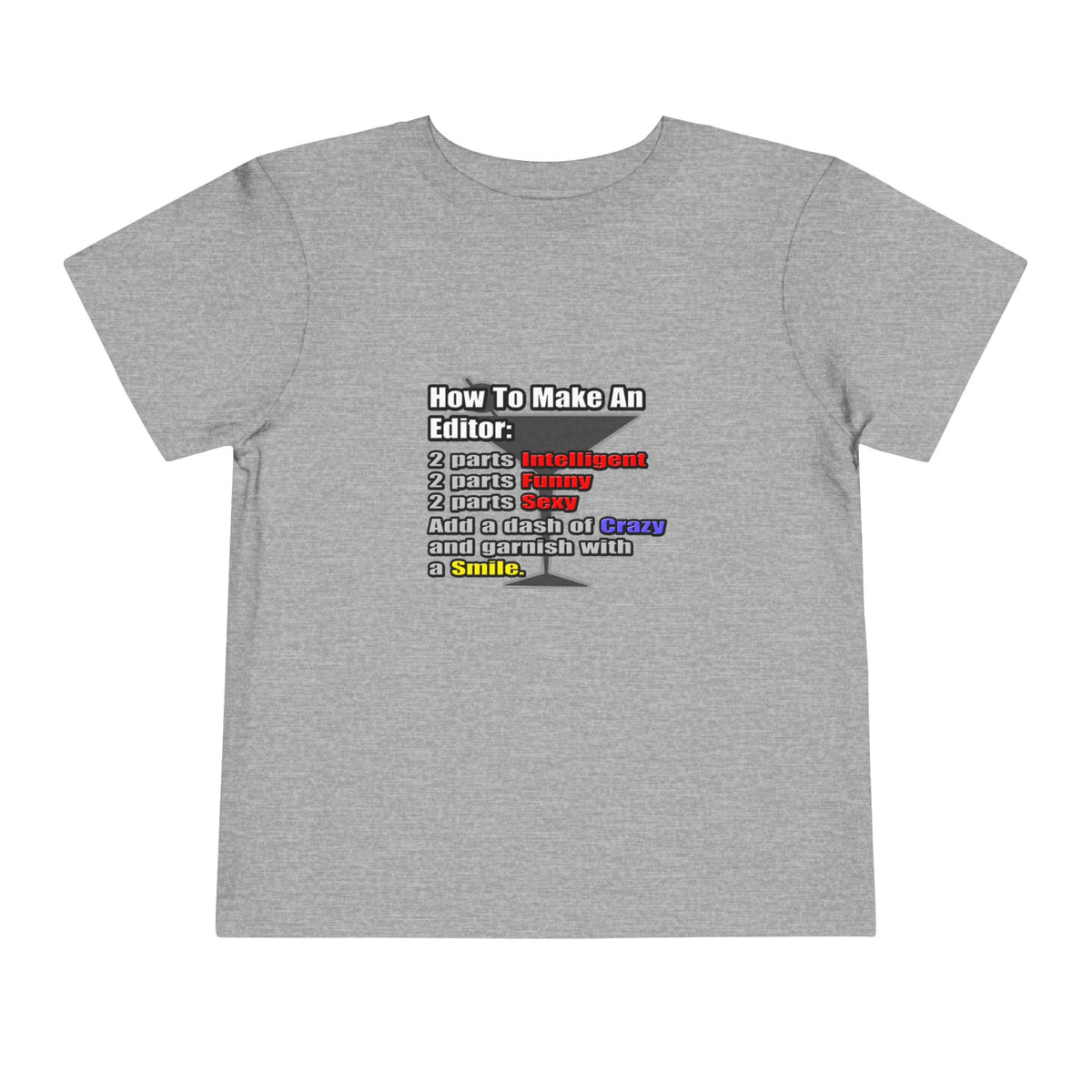 How To Make an Editor - Toddler Short Sleeve Tee