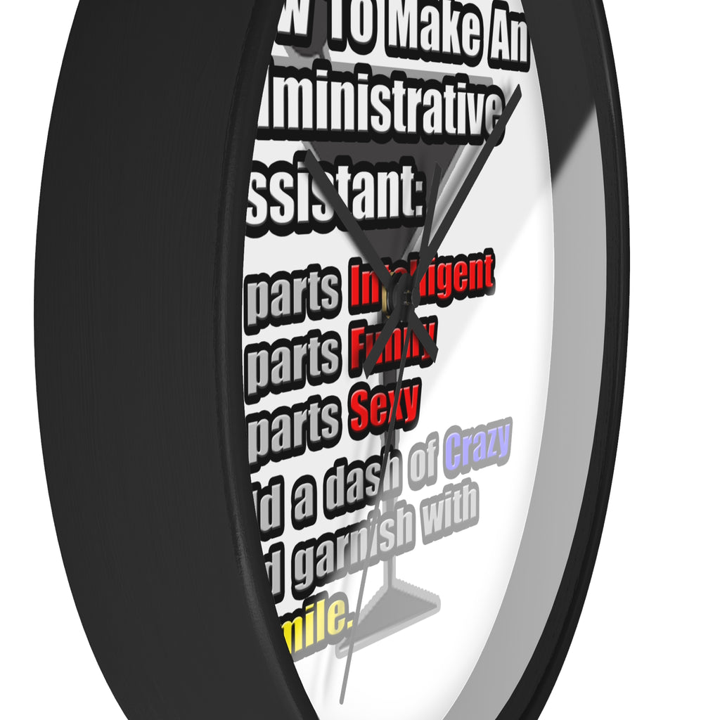 How To Make an Administrative Assistant - Wall Clock