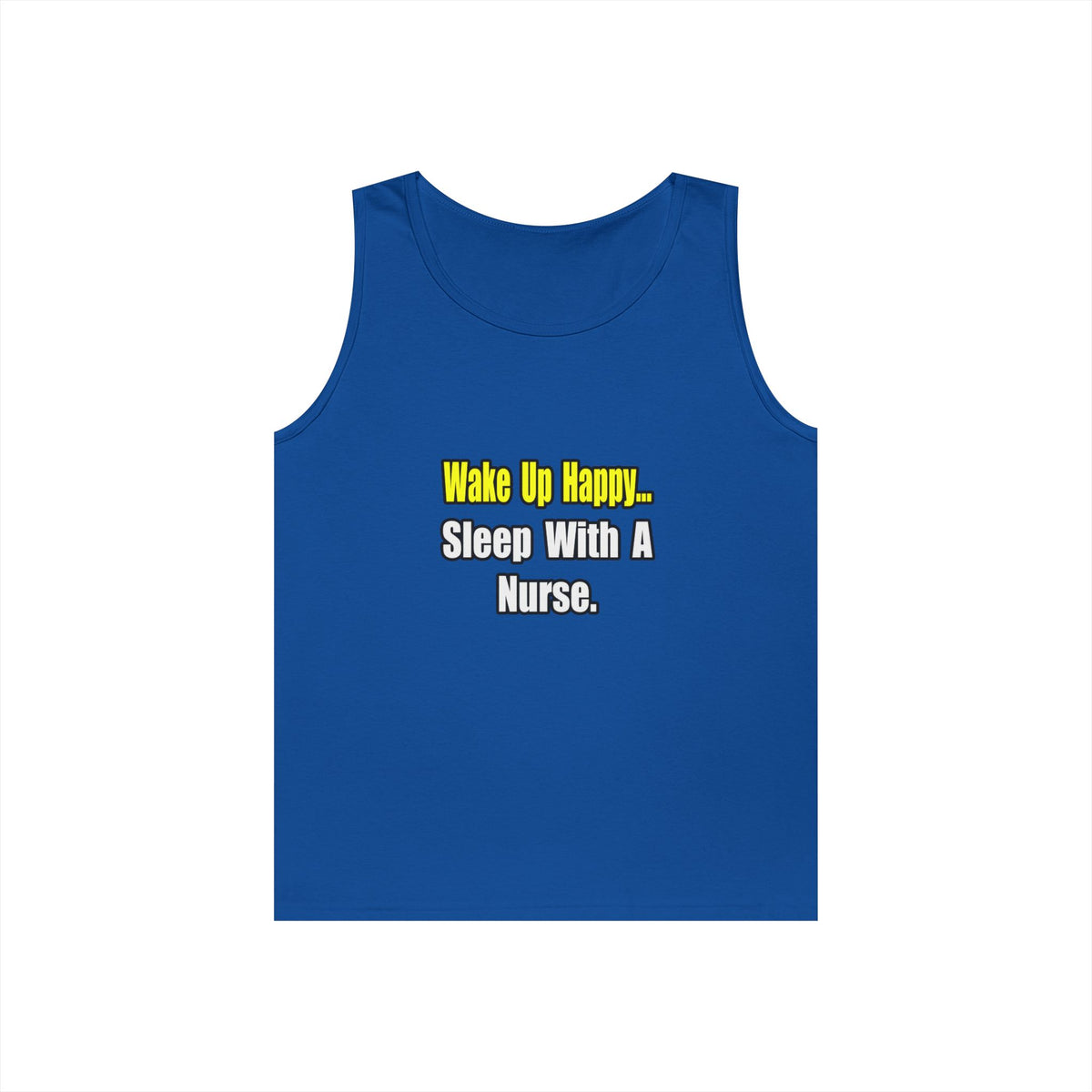 Sleep With a Nurse - Unisex Heavy Cotton Tank Top