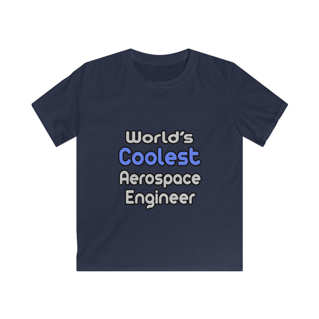 World's Coolest Aerospace Engineer - Kids Softstyle Tee
