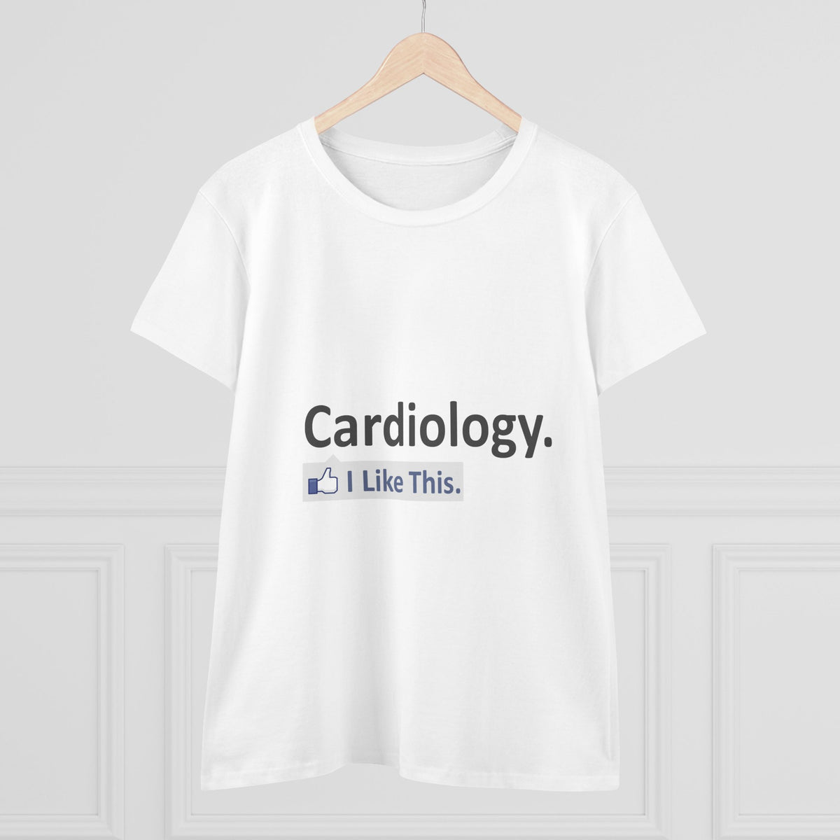 Cardiology...I Like This - Women's Midweight Cotton Tee