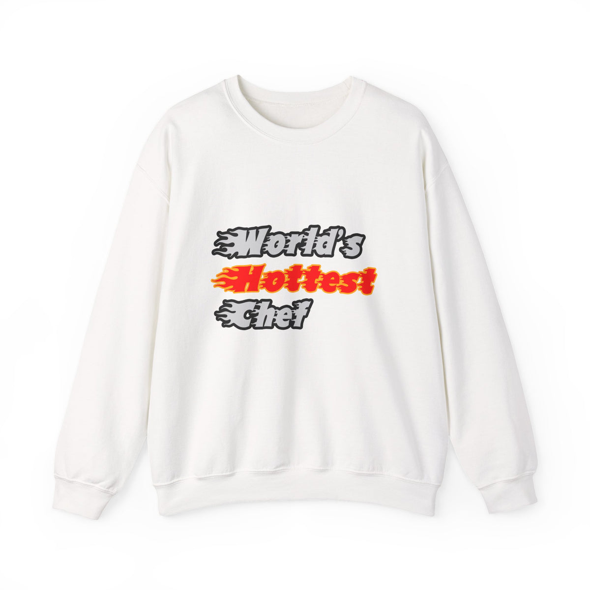 World's Hottest Chef - Unisex Heavy Blend™ Crewneck Sweatshirt