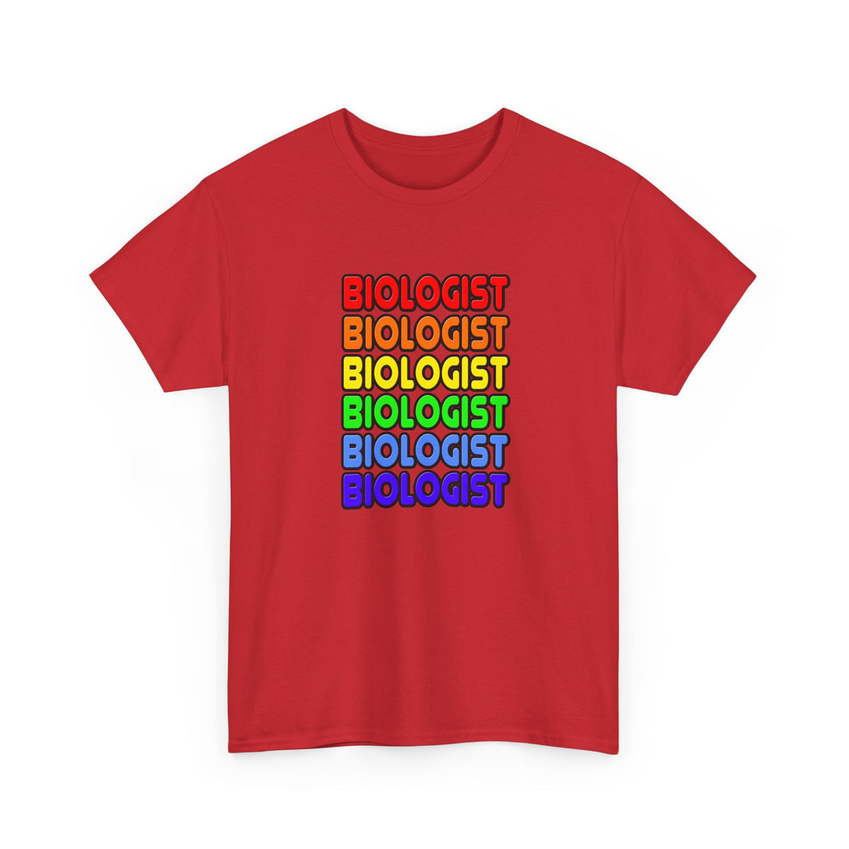 Rainbow Biologist - Unisex Heavy Cotton Tee
