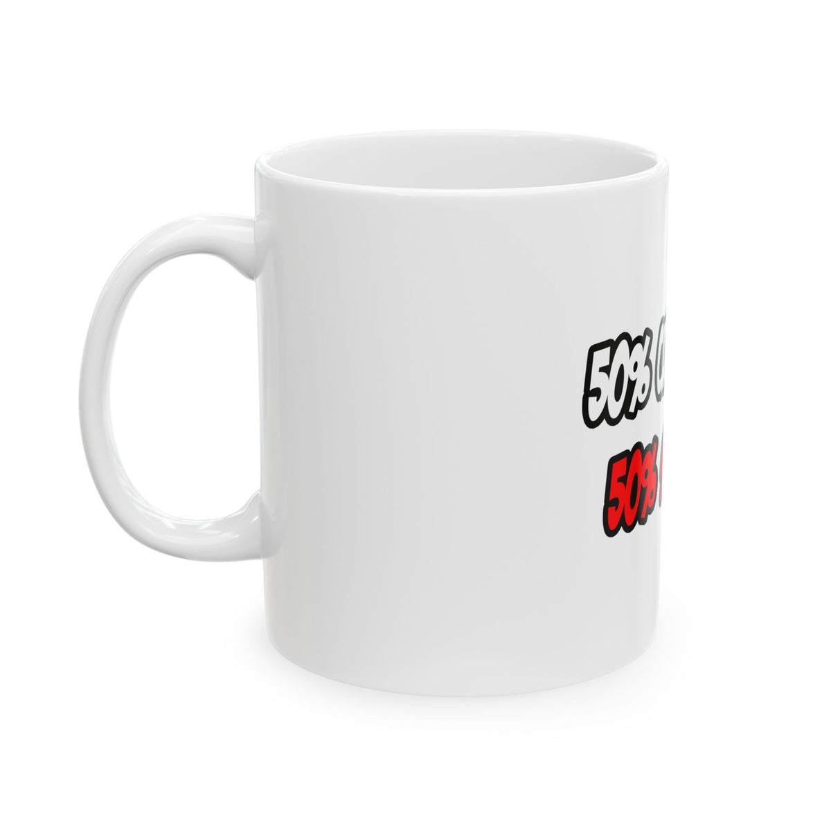 Half Cardiologist...Half Superhero - Ceramic Mug, (11oz, 15oz)