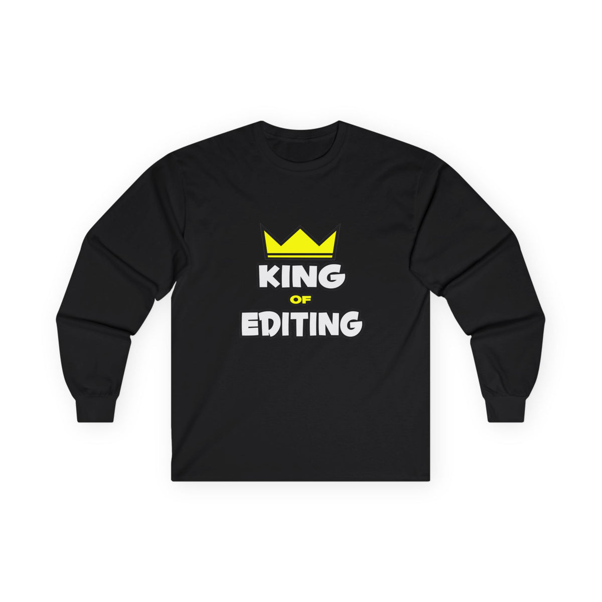 King of Editing - Unisex Ultra Cotton Long Sleeve Tee