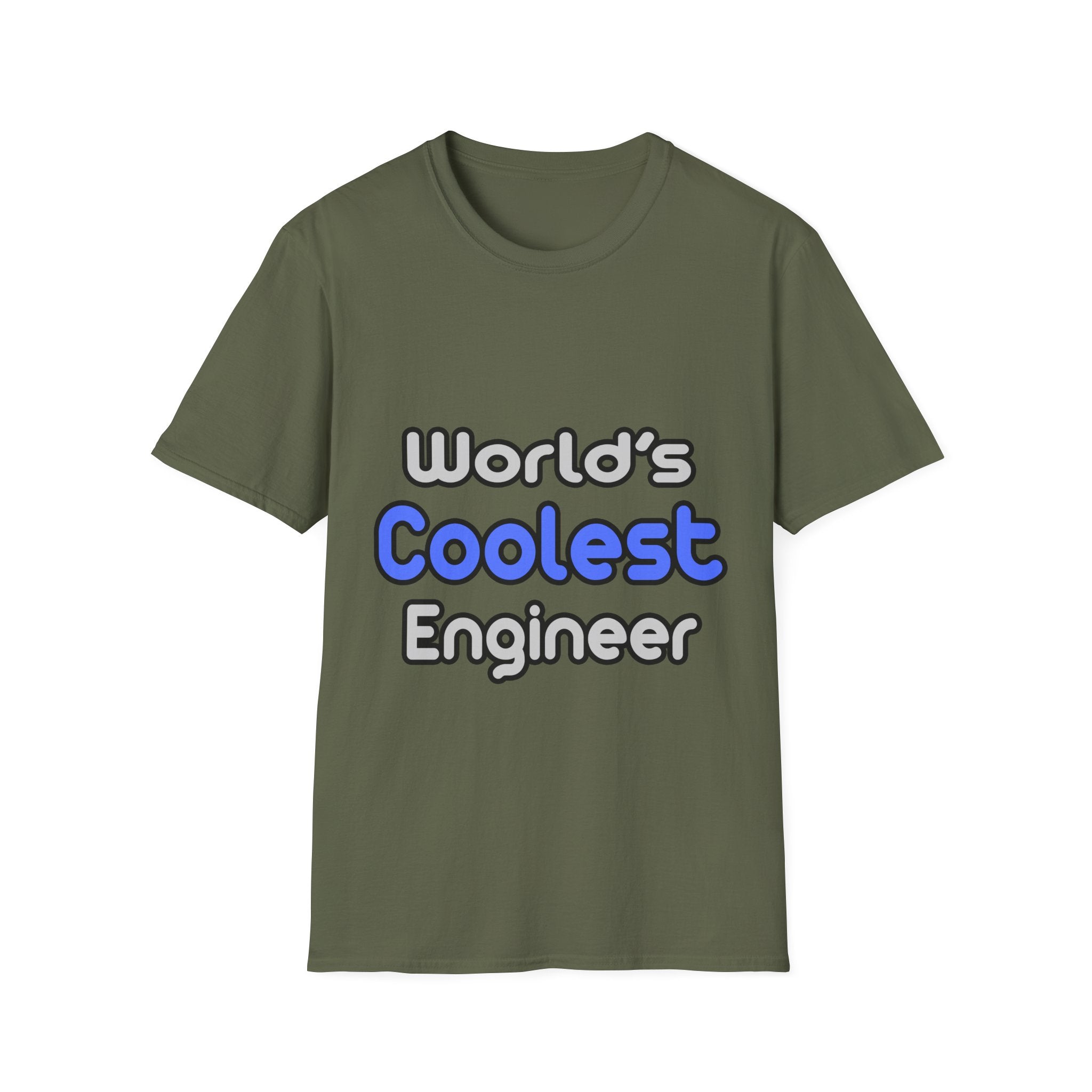 World's Coolest Engineer - Unisex Softstyle T-Shirt