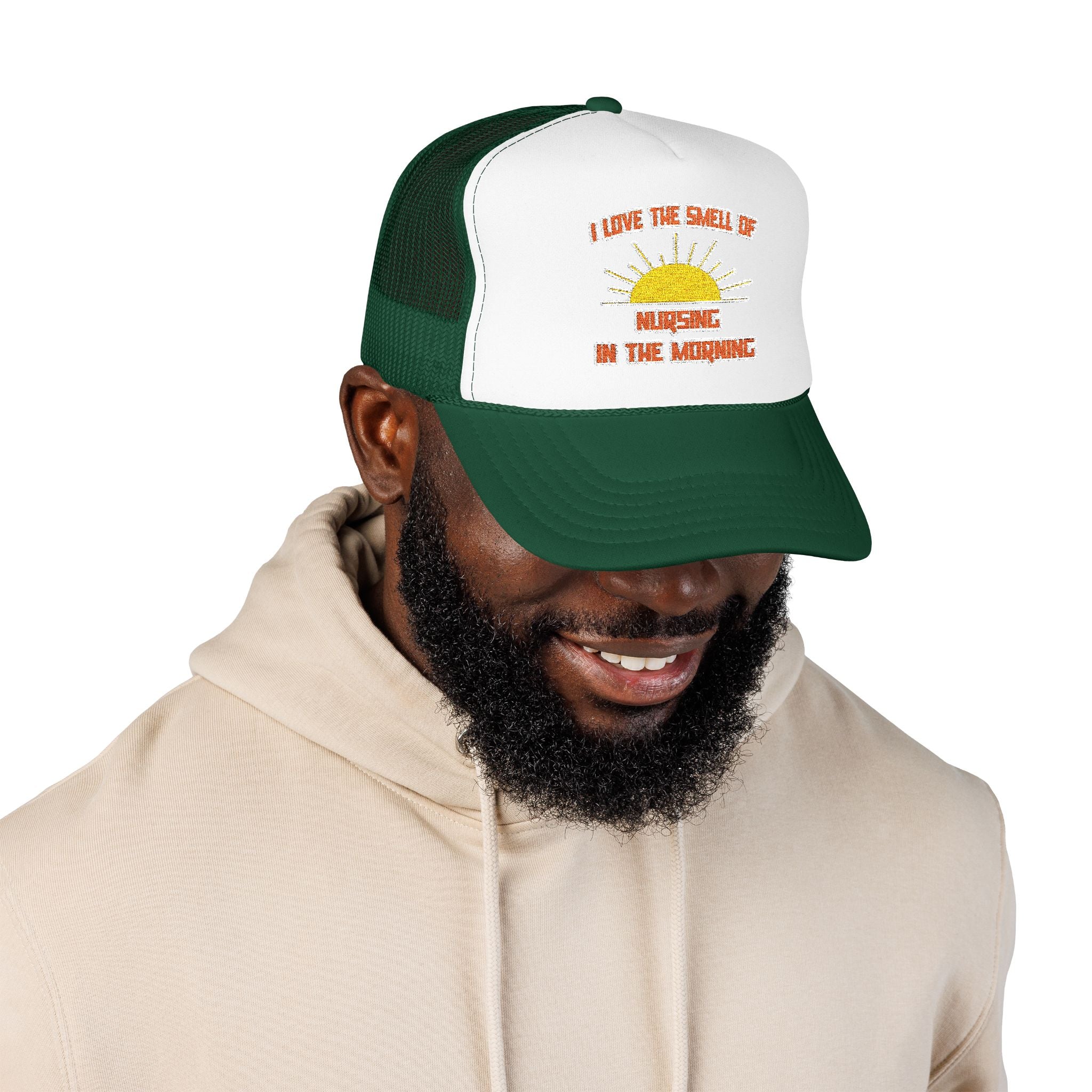 Smell of Nursing in the Morning - Foam Trucker Hat