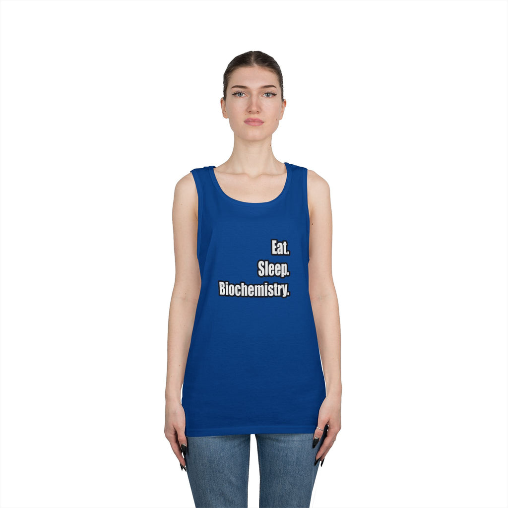 Eat. Sleep. Biochemistry - Unisex Heavy Cotton Tank Top