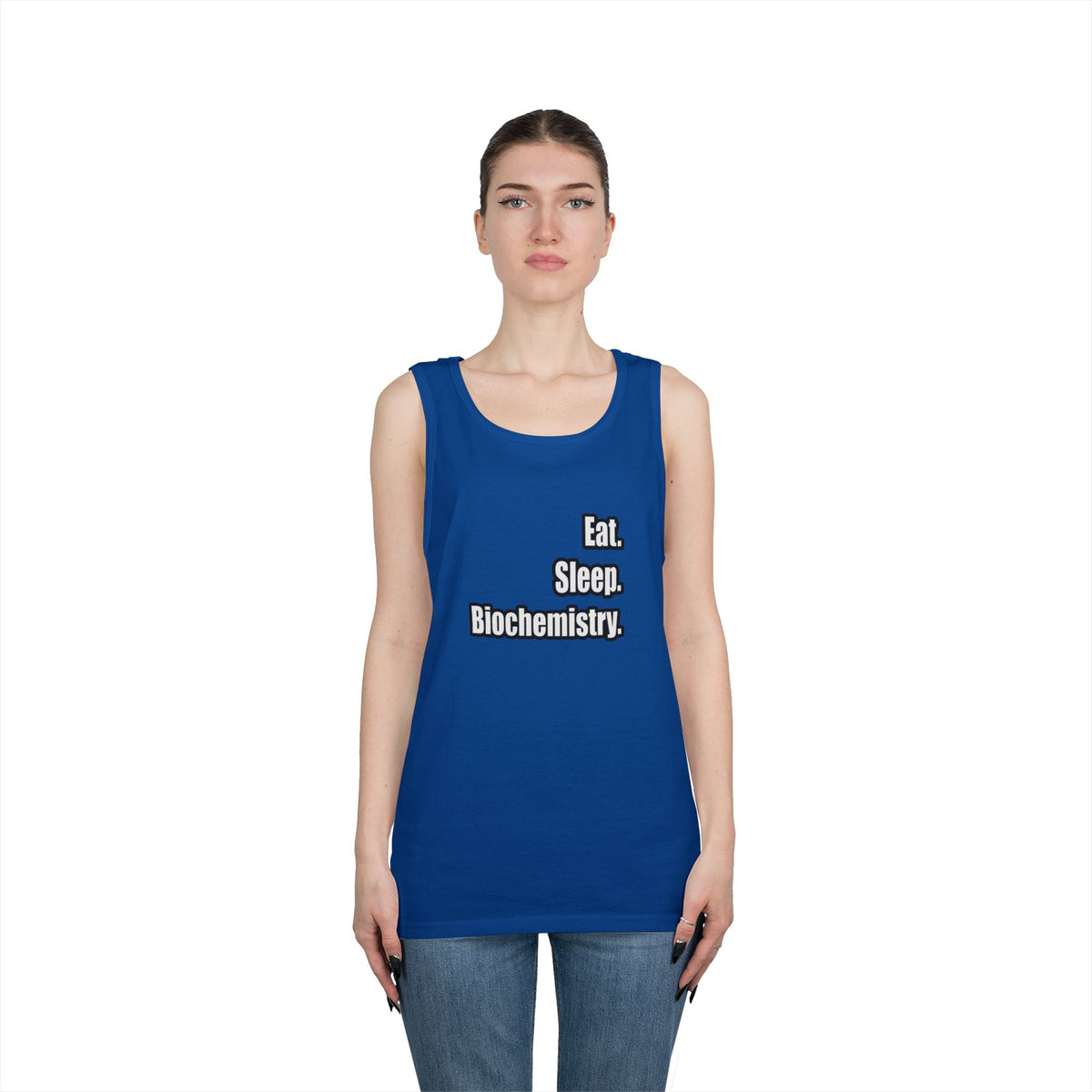 Eat. Sleep. Biochemistry - Unisex Heavy Cotton Tank Top