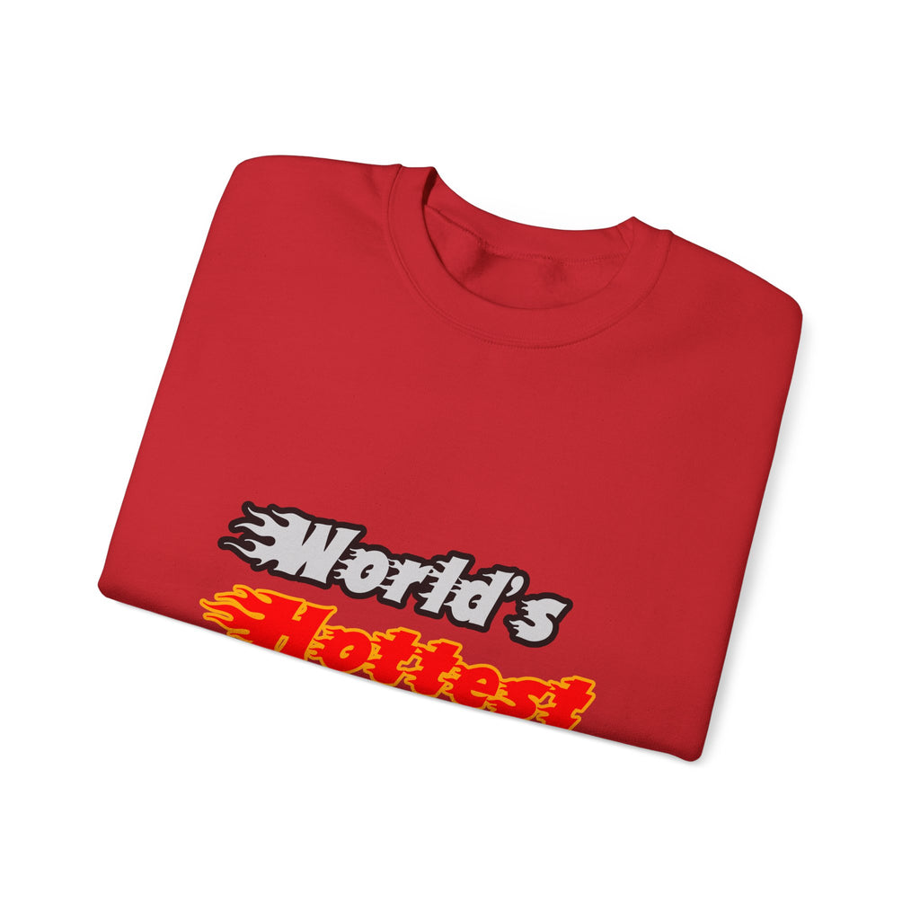 World's Hottest Teacher - Unisex Heavy Blend™ Crewneck Sweatshirt