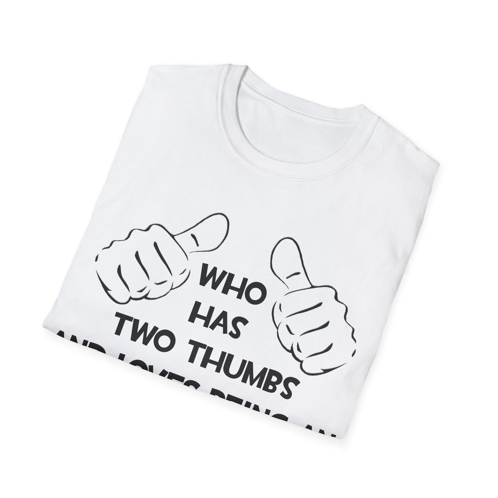 Two Thumbs and Loves Being an Endocrinologist - Unisex Softstyle T-Shirt