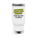 Professional Clinical Nurse Specialist .. Joke - Stainless Steel Travel Mug with Handle, 14oz