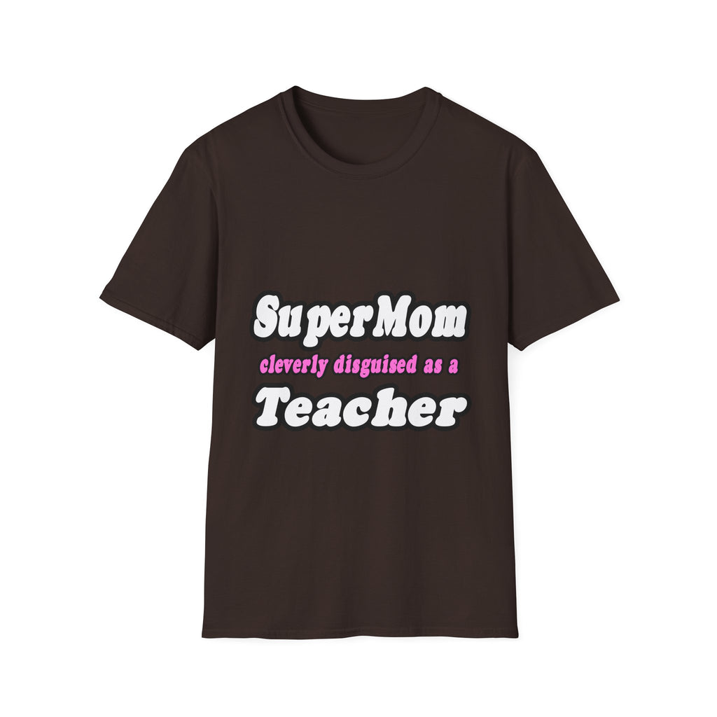 supermom teacher - Unisex Softstyle T-Shirt