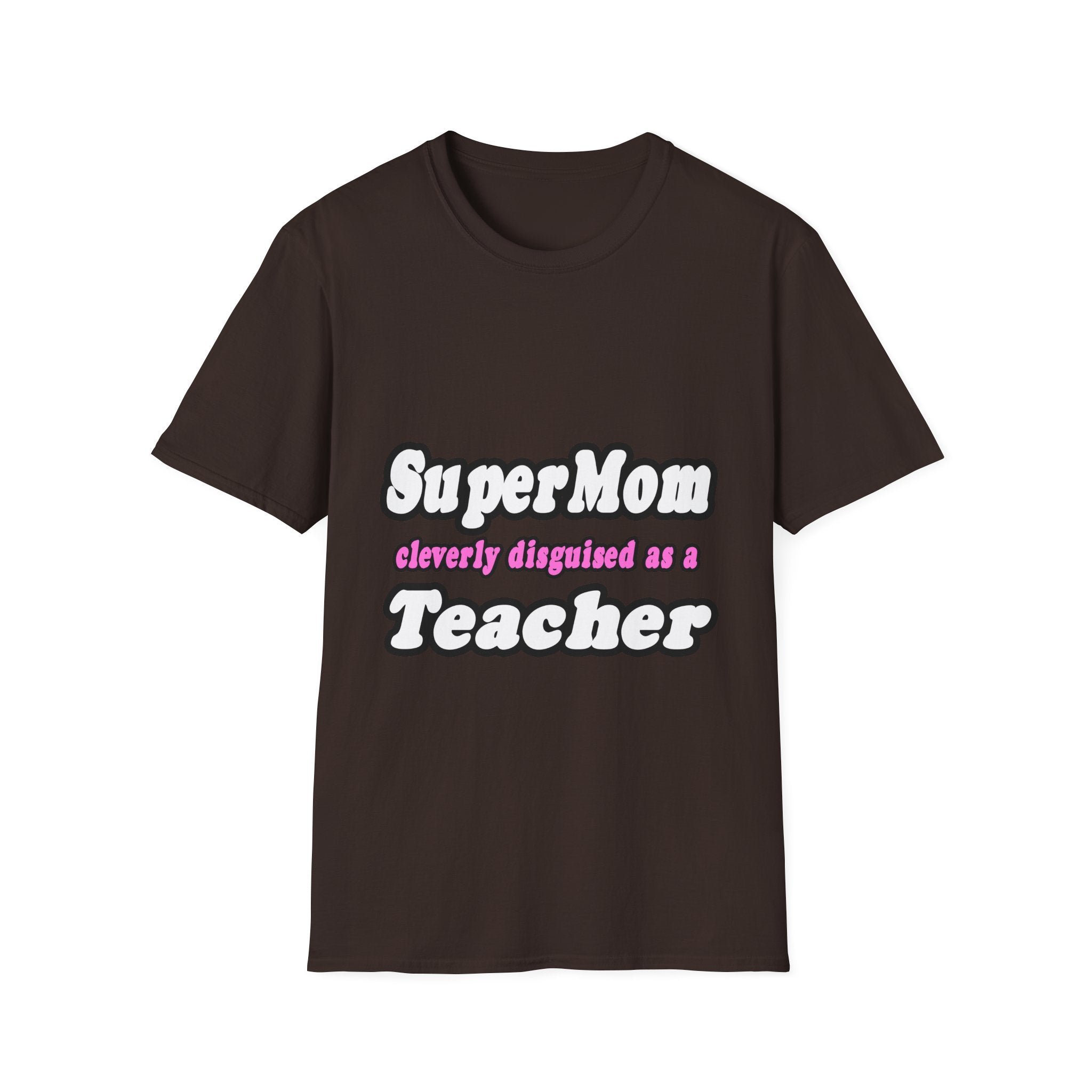 supermom teacher - Unisex Softstyle T-Shirt