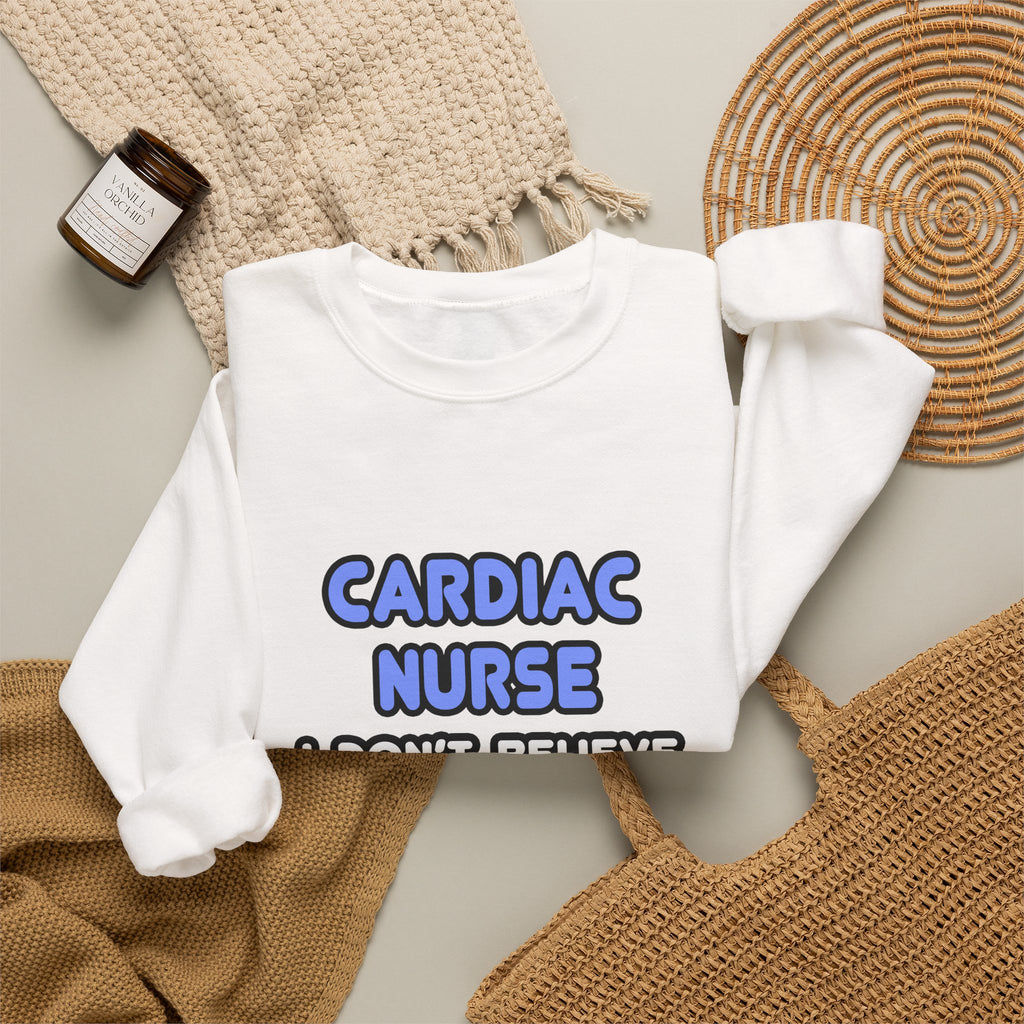 Miracles and Cardiac Nurses - Unisex Heavy Blend™ Crewneck Sweatshirt