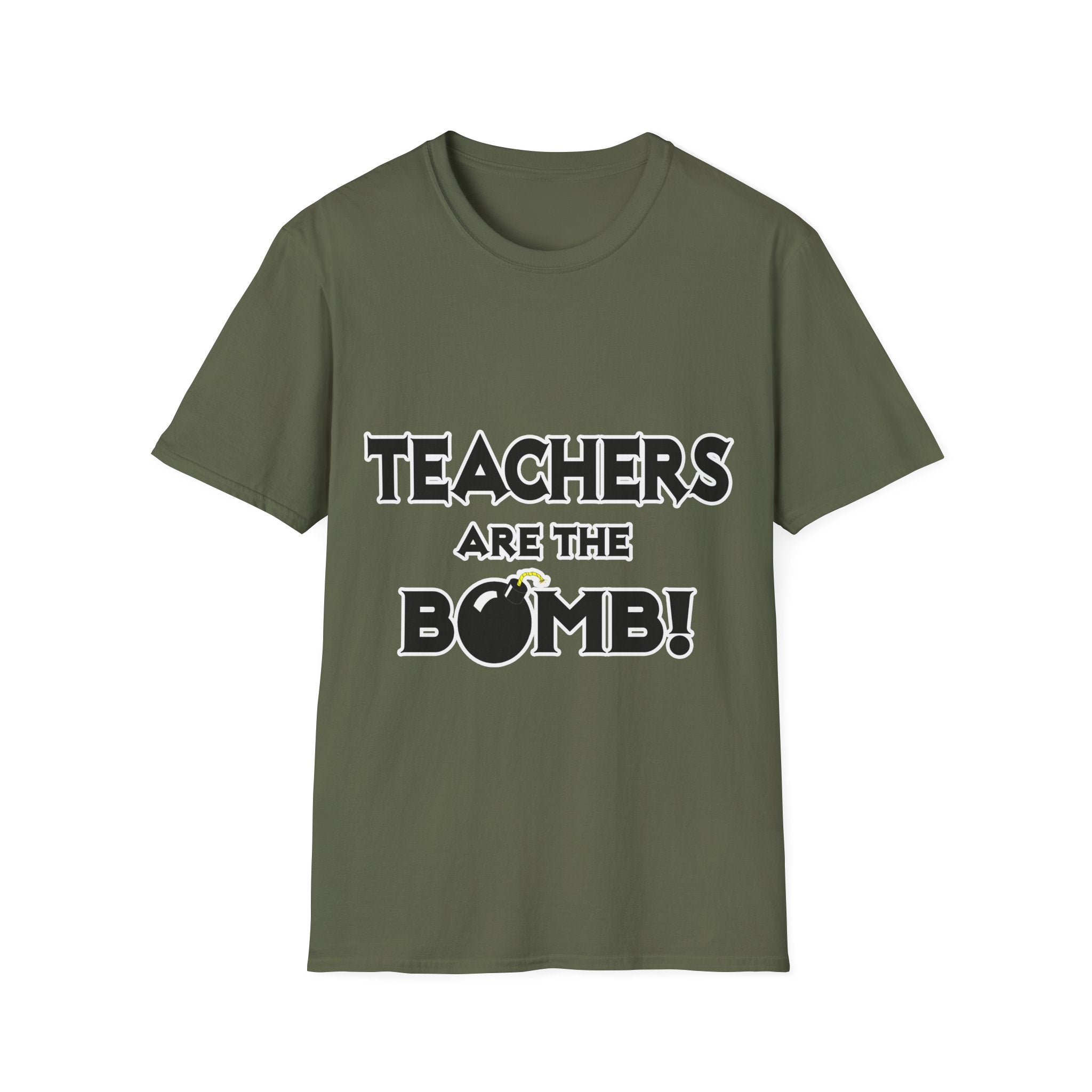 Teachers Are The Bomb! - Unisex Softstyle T-Shirt
