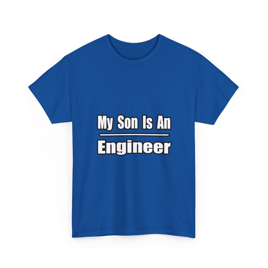 My Son Engineer - Unisex Heavy Cotton Tee